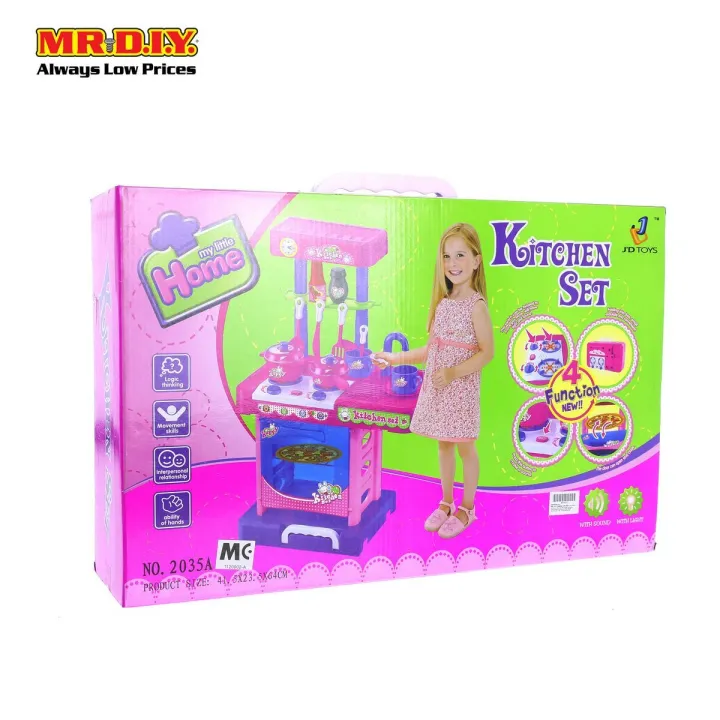 MR.DIY Kitchen Play Set (12 pcs) Lazada