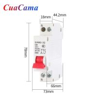 ข้อเสนอพิเศษ1ชิ้น DPN 1P + N สวิตช์แอร์บ้านเบรกเกอร์ขนาดเล็กนำทางการติดตั้งป้องกันการโอเวอร์โหลดแบบคู่เข้า-ออก