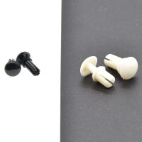 【LF】 Rebite de nylon preto 50 peças 4mm 5mm para todos os carros conjunto clipes