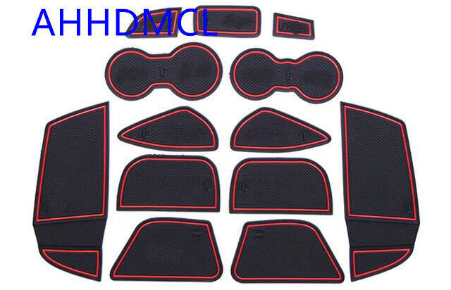 รถ-anti-dirty-pad-ประตู-groove-gate-slot-ถ้วย-armrest-storage-pad-anti-slip-mat-สำหรับ-ford-focus-2012