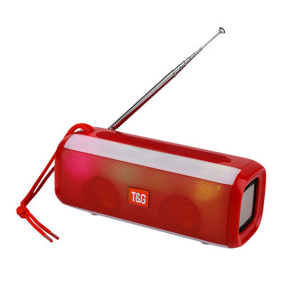 Portable Bluetooth Speaker LED Light Wireless Bass Subwoofer Music Boombox Waterproof Outdoor Speakers USB Loudspeaker Altavoces