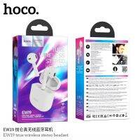SY ? hoco. EW19 Yuelun ชุดหูฟังบลูทูธไร้สายที่แท้จริงรองรับการโทรผ่านโทรศัพท์มือถือและการฟังเพลง（มาใหม่ค่ะ)