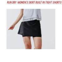 COD RUN DRY  WOMENS SKIRT BUILT IN TIGHT SHORTS กระโปรง พร้อม กางเกง ขาสั้น รัดกล้ามเนื้อ ในตัวรุ่น RUN DRY