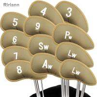 RIRIANN 4-9,P,S,A,X,L 12ชิ้นอุปกรณ์เสริมพัตเตอร์กอล์ฟที่ทนทานพร้อมหมายเลขดีไซน์มหัศจรรย์เทปป้องกันเคสอุปกรณ์ฝึกกอล์ฟถุงคลุมหัวไม้กอล์ฟสไปเดอร์ปลอกหุ้มหัวไม้กอล์ฟที่ใส่หัวไม้กอล์ฟเหล็กกอล์ฟ