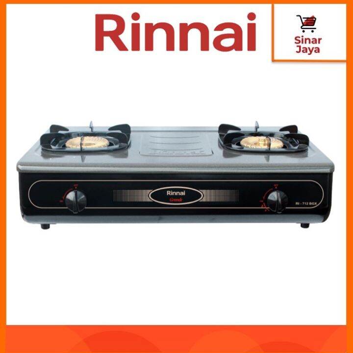 RINNAI RI-712 BGX Kompor Gas 2 Tungku Api Tornado - KHUSUS PENGIRIMAN  EKSPEDISI | Lazada Indonesia