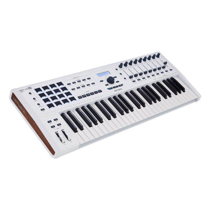 arturia-keylab-49-mkii-midi-controller-คีย์บอร์ดใบ้-49-คีย์-คีย์แบบ-aftertouch-ปุ่ม-pad-16-ปุ่ม-fader-9-ปุ่ม-ฟรีสาย-usb-amp-โปรแกรม-ableton-live-lite