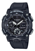 Casio G-Shock นาฬิกาข้อมือผู้ชาย สายเรซิ่น รุ่น GA-2000S,GA-2000S-1A - สีดำ