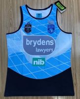 คุณภาพสูงในสต็อก Holden NSW BLUES NSW SOO HOME JERSEY in new south wales rugby clothing vest