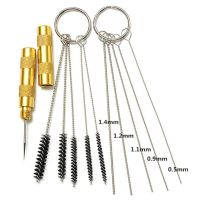 11pcs/set Needle &amp; Brush Set Airbrush Spray Gun Nozzle Cleaning Repair Tool Kit 2  2.5  3.2  4 to 5 mm Cleaning Tools