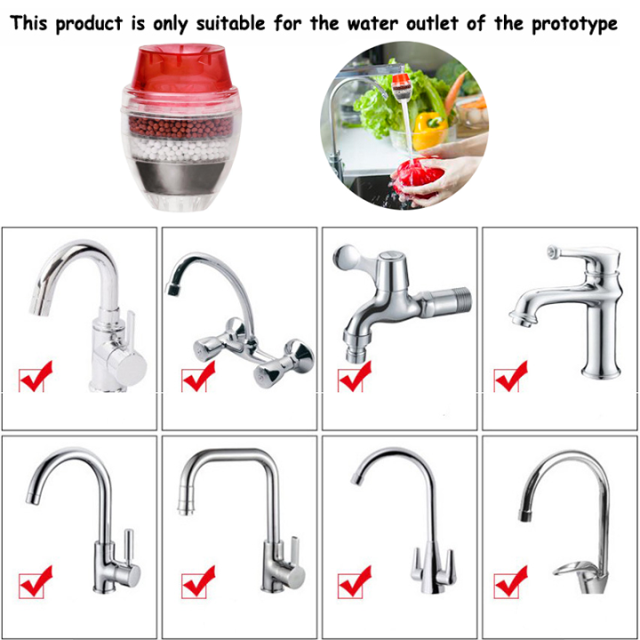 หัวกรองน้ำ-แบบ-3-ชั้น-หัวกรองก๊อก-กรองน้ำแบบสวม-au-healthy-activated-carbon-cleaning-faucet-strainer-tap-water-impurities-filter