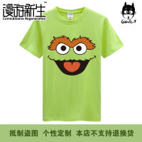 Kids T-Shirt cartoon Sesame Street graphic Tops Boys Girls Distro Age 1 2 3 4 5 6 7 8 9 10 11 12 Years