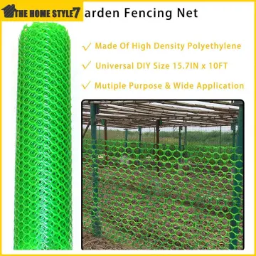 15.7 Inch X 10FT Plastic Chicken Fence Mesh,Hexagonal Fencing Wire