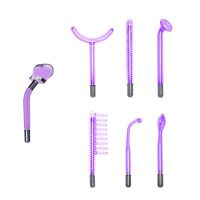 High Frequency Replacement Violet Argon Electrodes for Glass Tube Facial Body Wand Skin Care Ance Spot Wrinkle Removal Beauty