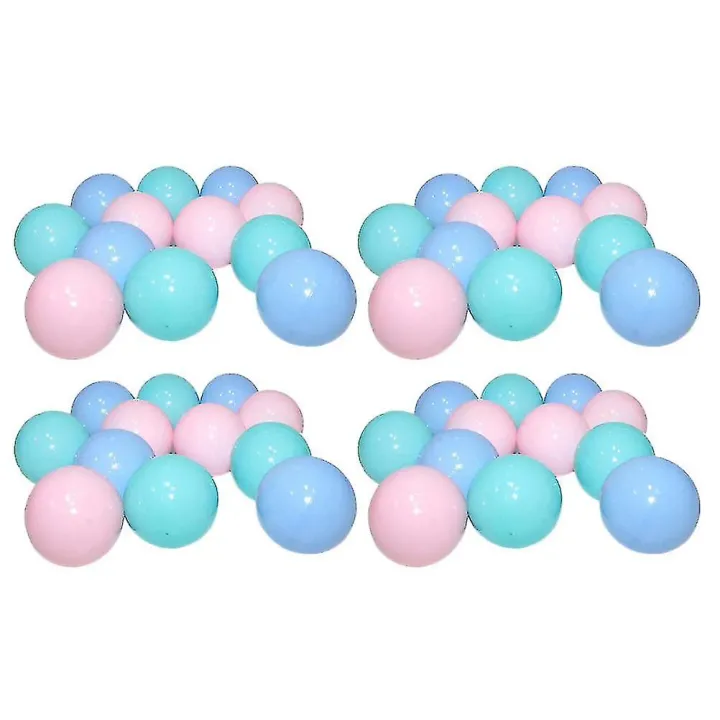 MOCADA 100Pcs Multicolored Balls BPA Free Non-Toxic Plastic Play