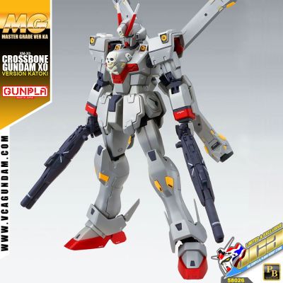 PREMIUM BANDAI GUNPLA MASTER GRADE (MG) 1/100 CROSSBONE GUNDAM X0 VER KA กันดั้ม กันพลา VCA GUNDAM