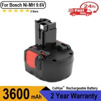 zvhm00 9.6V 3600mAh Ni-MH BAT048 Rechargeable Battery Power Tools Battery for Bosch PSR 960 BH984 BAT048 BAT119