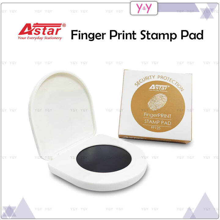 Astar Finger Print Stamp Pad / Thumbprint Stamp Pad / Stamp Ink Pad