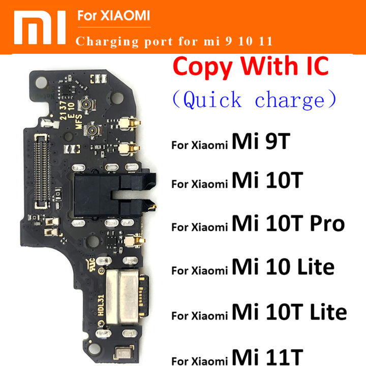 New Charger Board Pcb Flex R Xiaomi Mi 10t 9t 11t Mi10t Mi11t Pro Usb Port Connector Dock 1934