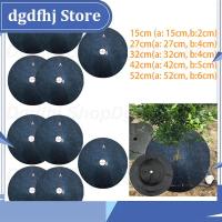 Dgdfhj Shop 10x Plant Covers Tree  Protection Cloth Mats Gpots Ecological Mulch Ring Round Barrier for Outdoor Gardens Tools