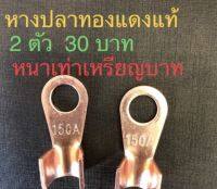 หางปลาทองแดง 150A อย่างหนา เชื่อมต่อแบตเตอรีกับเบรกเกอร์ อินเวอร์เตอร์