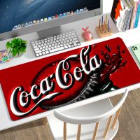 Mousepad Game Cabinet Cocas Cola Gaming Keyboard Pad อุปกรณ์เสริมคอมพิวเตอร์ แผ่นรองโต๊ะ แผ่นรองยาง Mausepad แผ่นรองเมาส์ Mausepad แล็ปท็อป