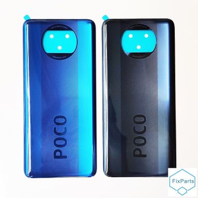 Original X3 NFC For Xiaomi Poco X3 Cover Rear Door Back Housing Case POCO X3 Back Panel PocoX3 With Adhesive