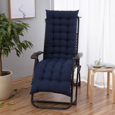 【☃】 Khizran Recliner &amp; Chair Cushion,Garden Patio Sun Lounger Cushion,Long Reclining Chair Pad,Indoor Outdoor Chaise Lounger Cushion