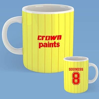 Retro Liverpooll 1992มงกุฎสีเสื้อฟุตบอลถ้วยน้ำดื่มถ้วยคลาสสิกAnfieldของขวัญคริสต์มาสชากาแฟ