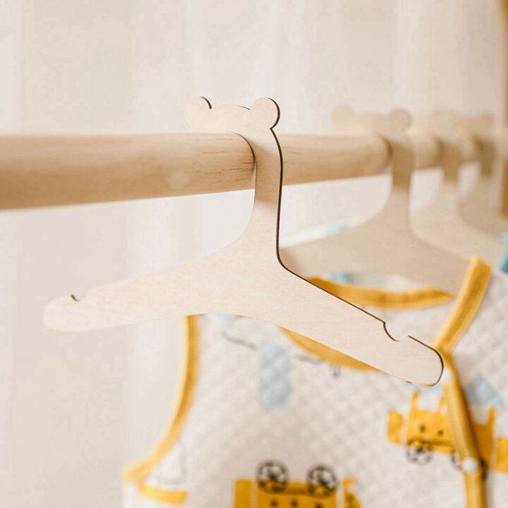 20pcs-baby-wooden-clothes-hanger-baby-creative-hanger-rack-kids-room-decor-children-coats-hanger-baby-clothing-organizer