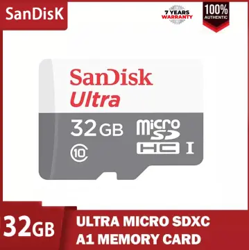 Sandisk 32GB Ultra SDHC/SDXC Memory Card SDSDUNB-032G-G