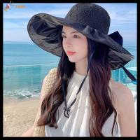 ZAIYE หมวกกันแดดผู้หญิงสวยๆ,หมวกปีกกว้างใหญ่ขอบใหญ่ Topi Bucket หมวกหน้าร้อนหมวกบังแดดหมวกป้องกันรังสีอัลตราไวโอเลต