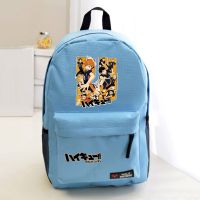 Fashion Haikyuu Karasuno canvas backpack Kids travel bag school bag laptop sport bags