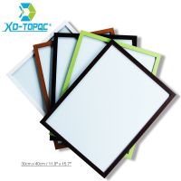 30x40cm Whiteboard 11 Colors MDF Frame For Chosen Magnetic Wood Bulletin Message Dry Erase Writing Board Free Accessories WB23