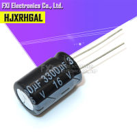 10ชิ้น13X25MM 16V3300UF 3300ยูเอฟ16โวลต์13*25ตัวเก็บประจุด้วยไฟฟ้าใหม่เดิม