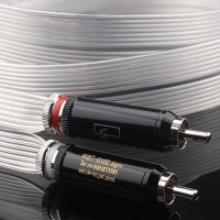 【DT】Nordost audiophile hifi 7N OCC silver-plated audio cable signal cable 2rca-2rca RCA cable 2 plug versions  hot