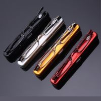 New Mini Portable Pen Holder Reading Glasses Men 39;s Ladies Ultra Light Compact Anti-blue light Reading Glasses Send Original Box