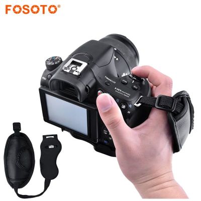 ✱☍ fosoto Camera Hand Wrist Grip Strap Belt for Nikon Sony Canon 5D Mark II 650D 550D 70D 60D 6D 7D Nikon D90 D600 D71 DSLR Camera