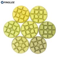 FINGLEE 3pcs/set 3Inch/4inch Dry Diamond Polishing Pads Set For Granite Stone Concrete Marble 50/100/ 200/ 400/ 800/ 1500/3000