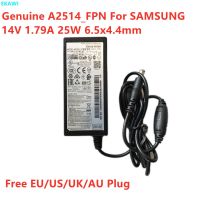 A2514 A2514 FPN 14V 1.79A 25W A2514 KSM 1.786A อะแดปเตอร์สำหรับ SAMSUNG F450 S24D300H ที่ชาร์จ S23C S22C