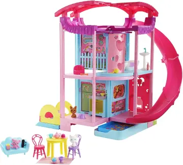  Barbie Dream Closet with Blonde Doll & 25+ Pieces, Toy Closet  Expands to 2+ ft Wide & Features 10+ Storage Areas, Full-Length Mirror,  Customizable Desk Space and Rotating Clothes Rack 