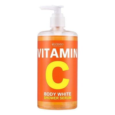 Scentio Vitamin C Body White Shower Serum 450 ml. เซนทิโอ วิตามินซี บอดี้ ไวท์ ชาวเวอร์ เซรั่ม 23617