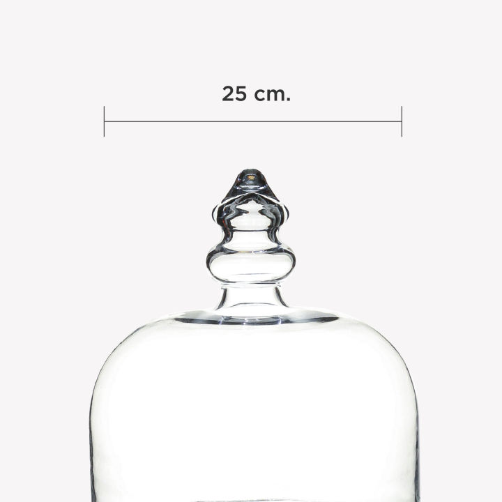 lynx-bell-25-29-ฝาครอบแก้ว-แฮนด์เมด-เนื้อใส-สำหรับครอบเค้กและขนม-ใช้ในงานขันหมาก-พิธีแต่งงาน