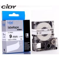 【New-store】 Gadget Lab Bd CIDY 6ชิ้นสำหรับ Epson ผสม LC-3WBN LC-4WBN9 LC-5WBN สีดำบนริบบิ้นพิมพ์สีขาวสำหรับ Epson ป้าย LW300 LW400