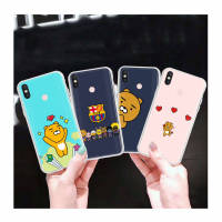 AT58 Kakao Friends โปร่งใส เคสโทรศัพท์ หรับ iPhone XR 7 6s 6 11 5s XS 5 8 SE Max Plus X Pro