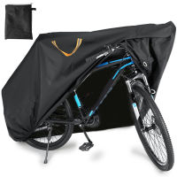 Mountain Bike Outdoors Storage Cover Oxford Waterproof Bicycle Protective Cover Tear Resistant Motorcycle Cover+Buckle, Keyhole