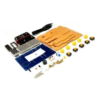 1Set DIY Electronic Soldering Welding Tranning Set Snake Plane Pixel Game Console Making Kit Electronic Soldering Kits with Acrylic Case