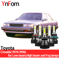 YNFOM LED headlights kit for Toyota CressidaMarkⅡ X30-X80 1976-1996 lowhigh light,fog lamp,car accessories,car headlight bulbs