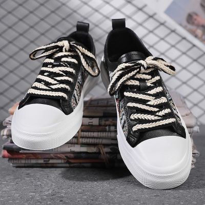 🏅 Canvas mens shoes summer breathable trendy sports casual sneakers mens niche original all-match black cloth shoes trendy shoes