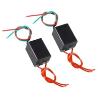 6Pcs DC 3.7V-6V to 20Kv 20000V 1.5A Boost Step Up Power Module Pressure Generator Module Plastic Power Module High Voltage Generator DC Transformer Converter Module