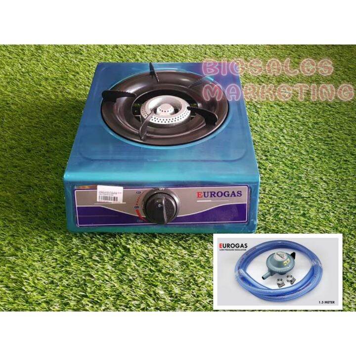 EUROGAS Auto Ignition Gas Cooker (E10S) Lazada